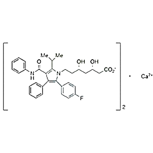 阿托伐他汀对应异构体,Atorvastatin EP Impurity E(Calcium Salt)