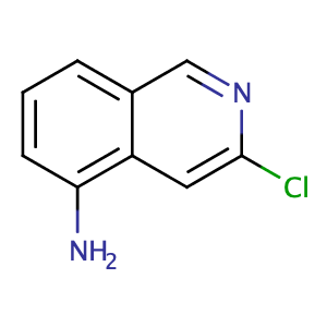 3-氯-5-氨基异喹啉,5-Isoquinolinamine,3-chloro-(9CI)