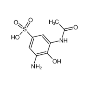 3-乙酰氨基-5-氨基-4-羟基苯磺酸；40306-75-0