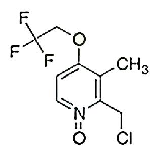 2-氯甲基-3-甲基-4-(2,2,2-三氟乙氧基)吡啶氮氧化物