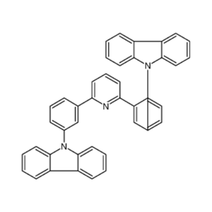 2,6-双( (9H-咔唑-9-基)-3,1-亚苯基)吡啶