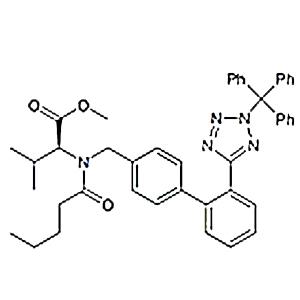 缬沙坦杂质4,Valsartan Methyl Ester N2-Trityl Analog