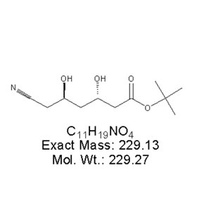 阿托伐他汀杂质,(3S,5R)-6-Cyano-3,5-dihydroxy-hexanoic Acid tert-Butyl Ester