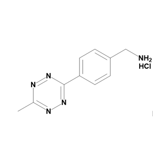 (4-(6-methyl-1,2,4,5-tetrazin-3-yl)phenyl)methanamine hydrochloride