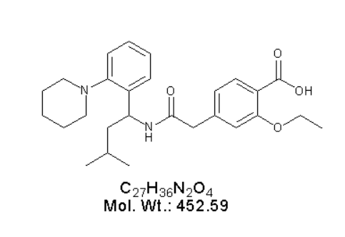 (R)-(-)-瑞格列奈,(R)-(-)-Repaglinide (Repaglinide Impurity)