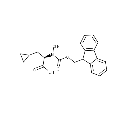 (2R)-3-cyclopropyl-2-({[(9H-fluoren-9-yl)methoxy]carbonyl}(methyl)amino)propanoic acid