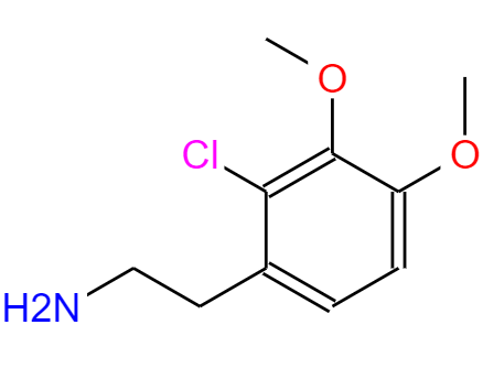 2-氯-3,4-二甲氧基苯乙胺,2-(2-CHLORO-3,4-DIMETHOXYPHENYL) ETHYLAMINE