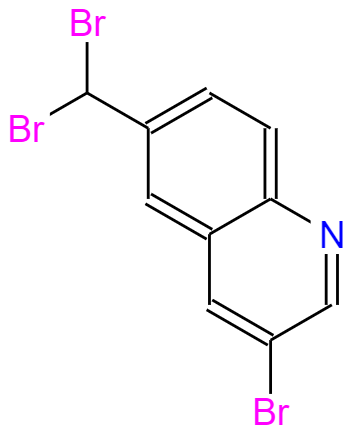 3-溴-6-二溴甲基喹啉,3-bromo-6-dibromomethyl-quinoline