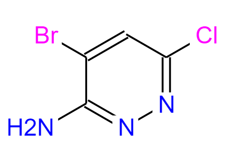 3-氨基-4-溴-6-氯哒嗪,3-Amino-4-bromo-6-chloropyridazine