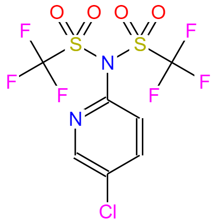 2-[N,正双(三氟甲烷烷磺酰)氨基]-5-氯吡啶,2-[N,N-bis(trifluoroMethylsulphony)aMino]-5-chloropyridine