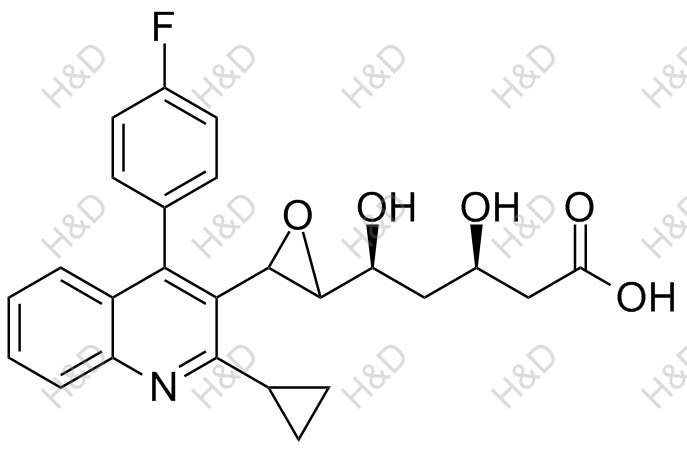 匹伐他汀双键环氧杂质,Pitavastatin Impurity 4