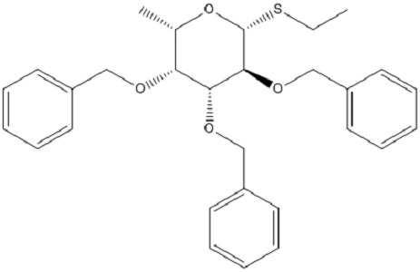 2,3,4-三-O-苯甲基-1-S-乙基-β-L-硫代吡喃巖藻糖苷,Ethyl 2,3,4-tri-o-benzyl-1-thio-beta-L-fucopyranoside