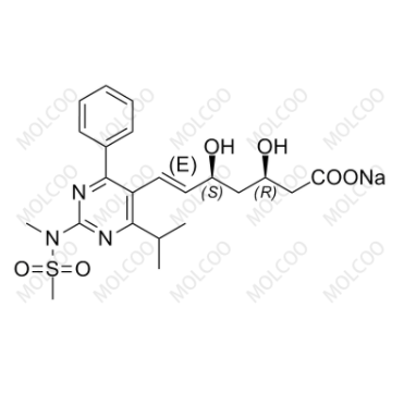 瑞舒伐他汀EP杂质M钠盐,Rosuvastatin EP Impurity M Sodium Salt