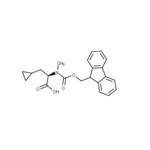 (2R)-3-cyclopropyl-2-({[(9H-fluoren-9-yl)methoxy]carbonyl}(methyl)amino)propanoic acid