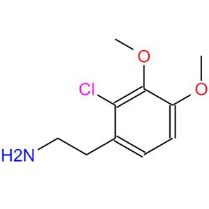 2-氯-3,4-二甲氧基苯乙胺,2-(2-CHLORO-3,4-DIMETHOXYPHENYL) ETHYLAMINE