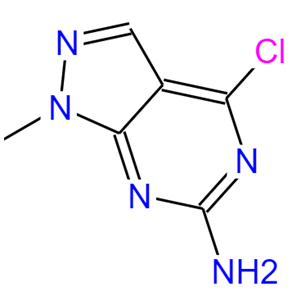 4-氯-1-甲基-1H-吡唑并[3,4-D〕嘧啶-6-胺