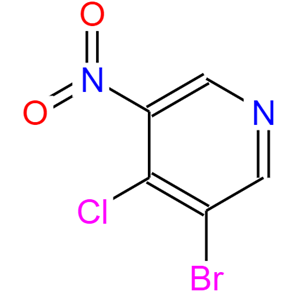 3-硝基-4-氯-5-溴吡啶