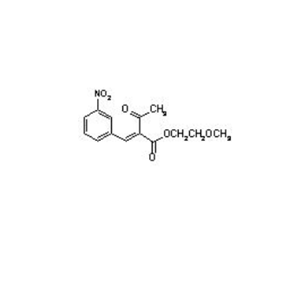 3-硝基苯叉基乙酰乙酸甲氧乙酯,2-Methoxyethyl 2-[(3-nitrophenyl)methylene]acetoacetate