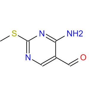 4-氨基-2-甲巯基嘧啶-5-甲醛,4-AMINO-2-METHYLTHIO-PYRIMIDINE-5-CARBALDEHYDE