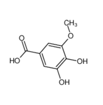 3-O-甲基沒食子酸,3,4-DIHYDROXY-5-METHOXYBENZOIC ACID