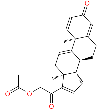 21-羟基孕甾-1,4,9(11),16-四烯-3,20-二酮-21-醋酸酯,21-Acetoxypregna-1,4,9(11),16-tetraene-3,20-dione