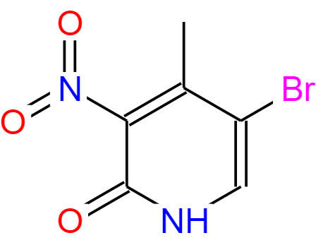 5-溴-4-甲基-3-硝基-2(1H)-吡啶酮,5-BROMO-2-HYDROXY-3-NITRO-4-PICOLINE