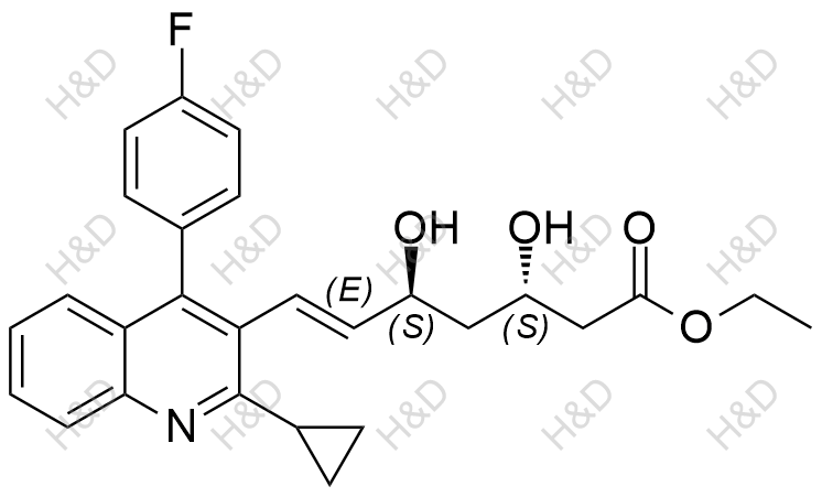 匹伐他汀杂质22,Pitavastatin (3S,5S)-Isomer Ethyl Ester