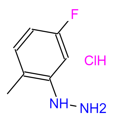 5-氟-2-甲基苯肼盐酸盐,5-Fluoro-2-methylphenylhydrazine hydrochloride