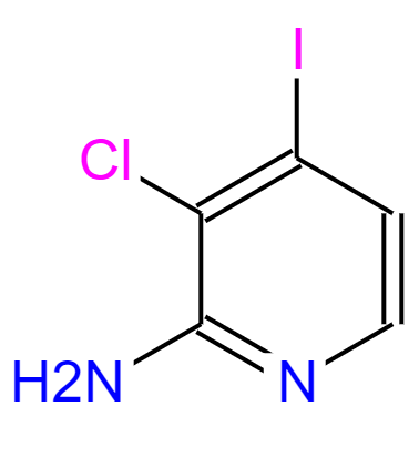 3-氯-4-碘-2-吡啶胺,2-amino-3-chloro-4-iodopyridine