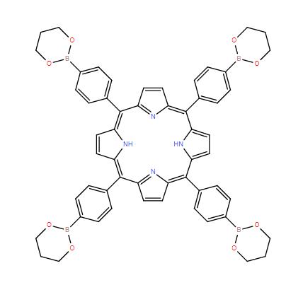 5,10,15,20-四(4-(1,3,2-二氧雜硼烷-2-基)苯基)卟啉,5,10,15,20-Tetrakis(4-(1,3,2-dioxaborinan-2-yl)phenyl)porphyrin