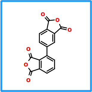 2,3,3',4'-联苯四甲酸二酐,4,5'-bi-2-benzofuran-1,1',3,3'-tetrone;2,3,3',4'-biphenyl tetraCarbocylic dianhydride;[4,5']BIISOBENZOFURANYL-1,3,1',3'-TETRAONE;2,3,3',4'-BIPHENYL TETRACARBOXYLIC DIANHYDRIDE;1,1'-Biphenyl-2,3,3',4'-