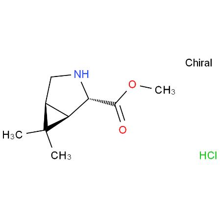 (1R,2S,5S)-6,6-二甲基-3-氮雜雙環(huán)[3,1,0]己基-2-羧酸甲酯鹽酸鹽,(1R,2S,5S)-6,6-DIMETHYL-3-AZA-BICYCLO[3.1.0]HEXANE-2-CARBOXYLIC ACID METHYL ESTER HYDROCHLORIDE