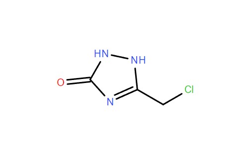 5 -氯甲基-2,4 -二氢[ 1,2,4 ]三唑-3 -酮,5-CHLOROMETHYL-2,4-DIHYDRO-[1,2,4]TRIAZOL-3-ONE