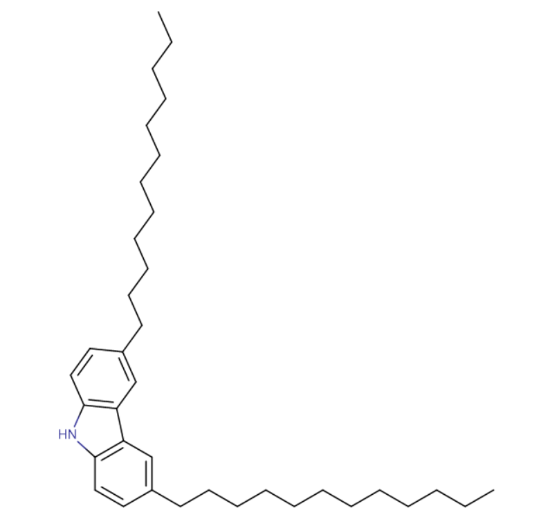 3,6-雙十二烷基-9H-咔唑,3,6-Didodecyl-9H-carbazole