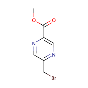 5-(溴甲基)吡嗪-2-羧酸甲酯,Methyl 5-(bromomethyl)pyrazine-2-carboxylate