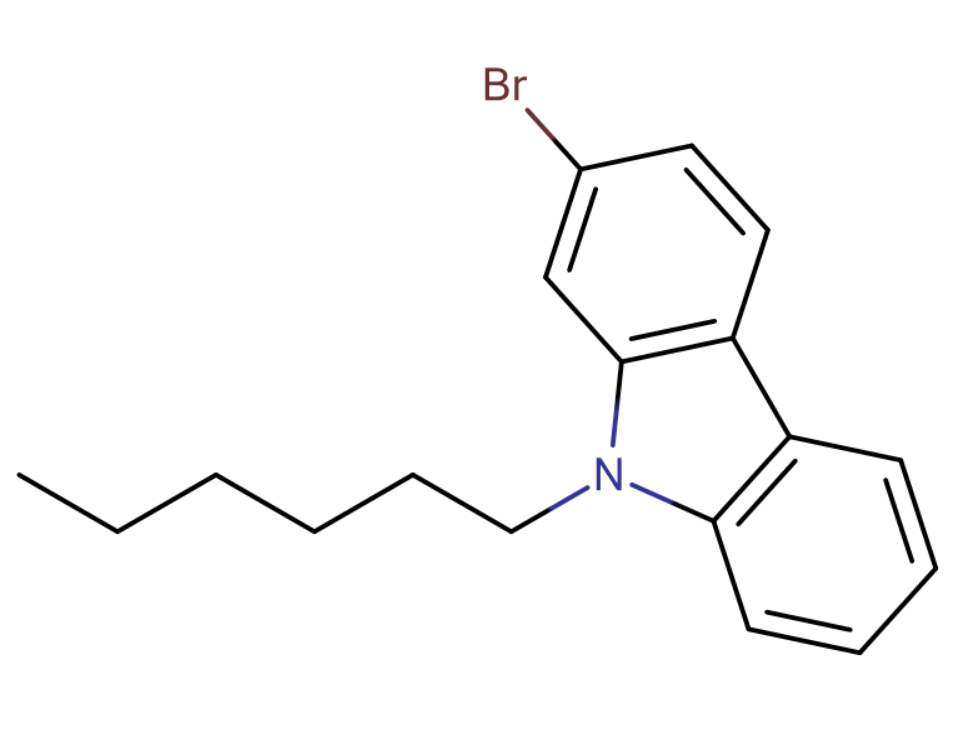 2-溴-9-己基咔唑,2-Bromo-9-hexyl-9H-carbazole