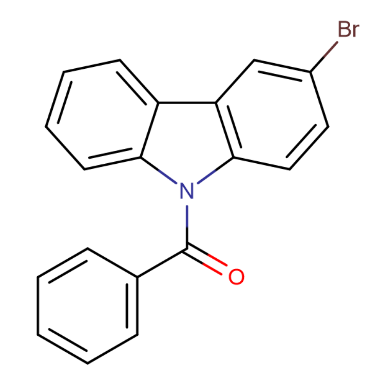 9-苯甲酰基-3-溴-9H-咔唑,9-Benzoyl-3-bromo-9H-carbazole