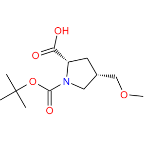 (2S,4S)-1-(叔丁氧羰基)-4-(甲氧甲基)吡咯啉-2-羧酸