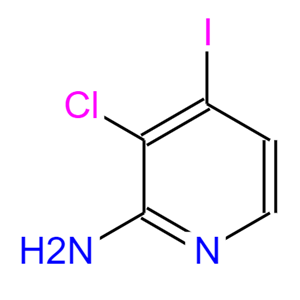 3-氯-4-碘-2-吡啶胺