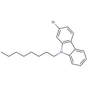2-溴-N-辛基-9H-咔唑,2-Bromo-9-octyl-9H-carbazole