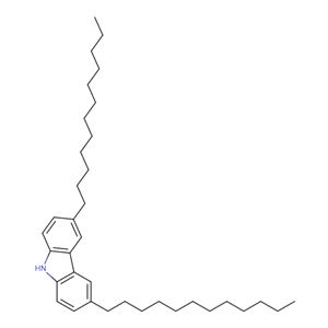 3,6-雙十二烷基-9H-咔唑,3,6-Didodecyl-9H-carbazole