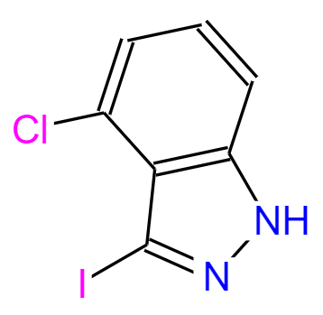 4-氯-3-碘(1H)吲唑,4-Chloro-3-iodo-2h-indazole