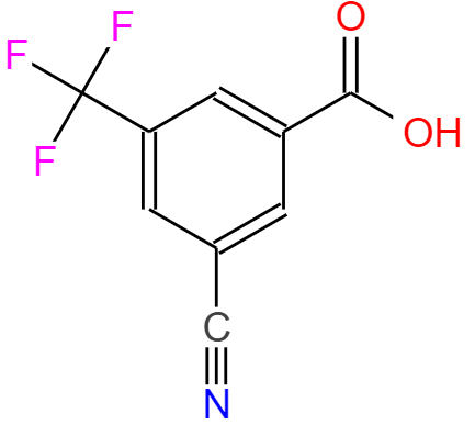 3-氰基-5-三氟甲基苯甲酸,3-cyano-5-(trifluoromethyl)-Benzoic acid