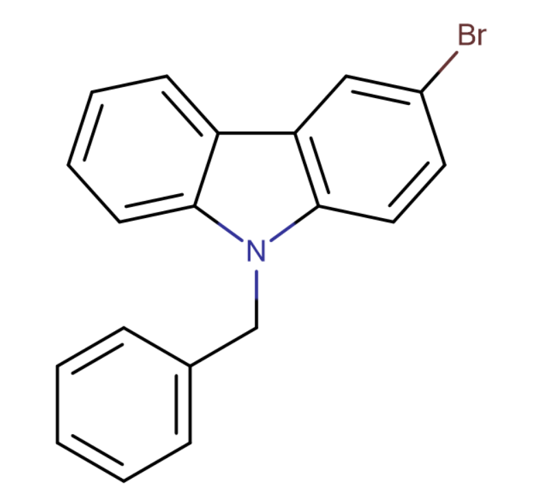 9-苄基-3-溴-9H-咔唑,9-Benzyl-3-bromo-9H-carbazole