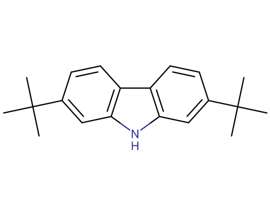 2,7-二叔丁基-9H-咔唑,2,7-Di-tert-butyl-9H-carbazole