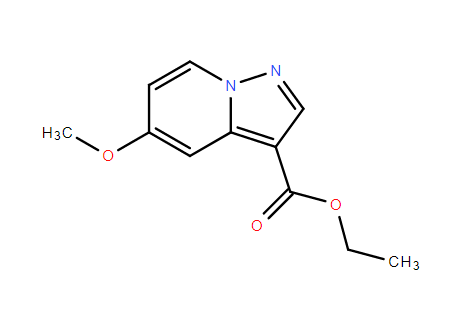 5-甲氧基吡唑并[1,5-A〕吡啶-3-甲酸乙酯,5-METHOXY-PYRAZOLO[1,5-A]PYRIDINE-3-CARBOXYLICACIDETHYLESTER