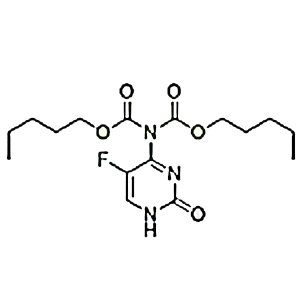 (5-氟-1,2-二氢-2-氧代-4-嘧啶基)-氨基二甲酸戊酯,Capecitabine Impurity 3