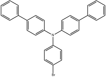 N-(4-溴苯基)-N,N-雙(聯(lián)苯基)胺； N-(4-溴苯基)-N,N-雙(4-聯(lián)苯基)胺,N-(4-Bromophenyl)-N,N-bis(1,1'-biphenyl-4-yl)amine； N,N-Bis(4-biphenylyl)-N-(4-bromophenyl)amine