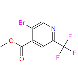 2-三氟甲基-5-溴异烟酸甲酯,methyl 5-bromo-2-(trifluoromethyl)isonicotinate