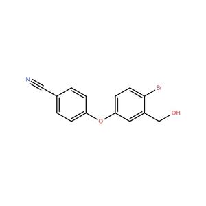 4-[4-溴-3-(羥基甲基)苯氧基]苯甲腈